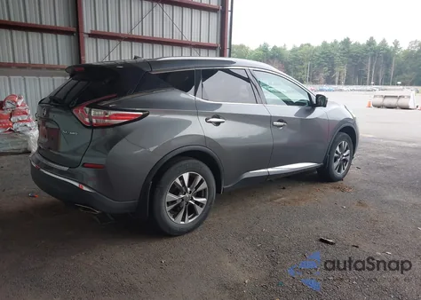 2015 Nissan Murano Sl из США, поврежденный, VIN 5N1AZ2MH6FN225052